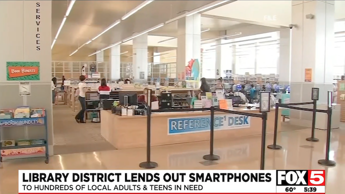 Library District Lends Out Smartphones 